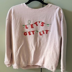 Corded Christmas Pullover